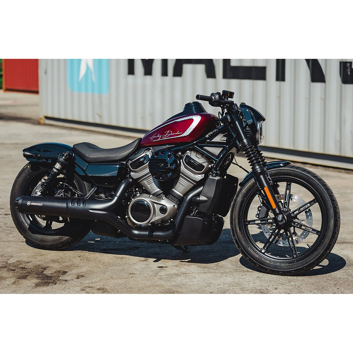 Cult-Werk, Nightster dash cover. Gloss black