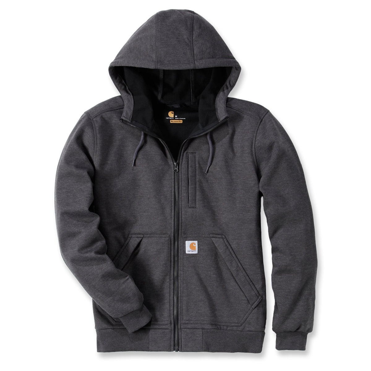 Carhartt Wind Fighter hooded sweatshirt carbon heather