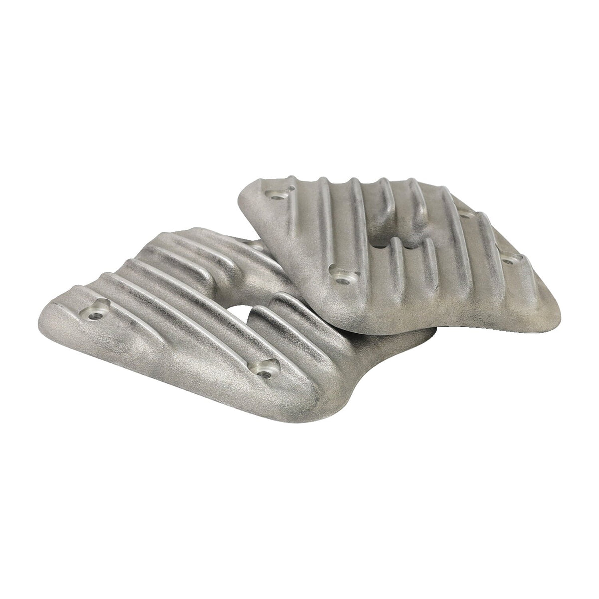 EMD, Sportster Ribster rocker cover set. Semi-Polished
