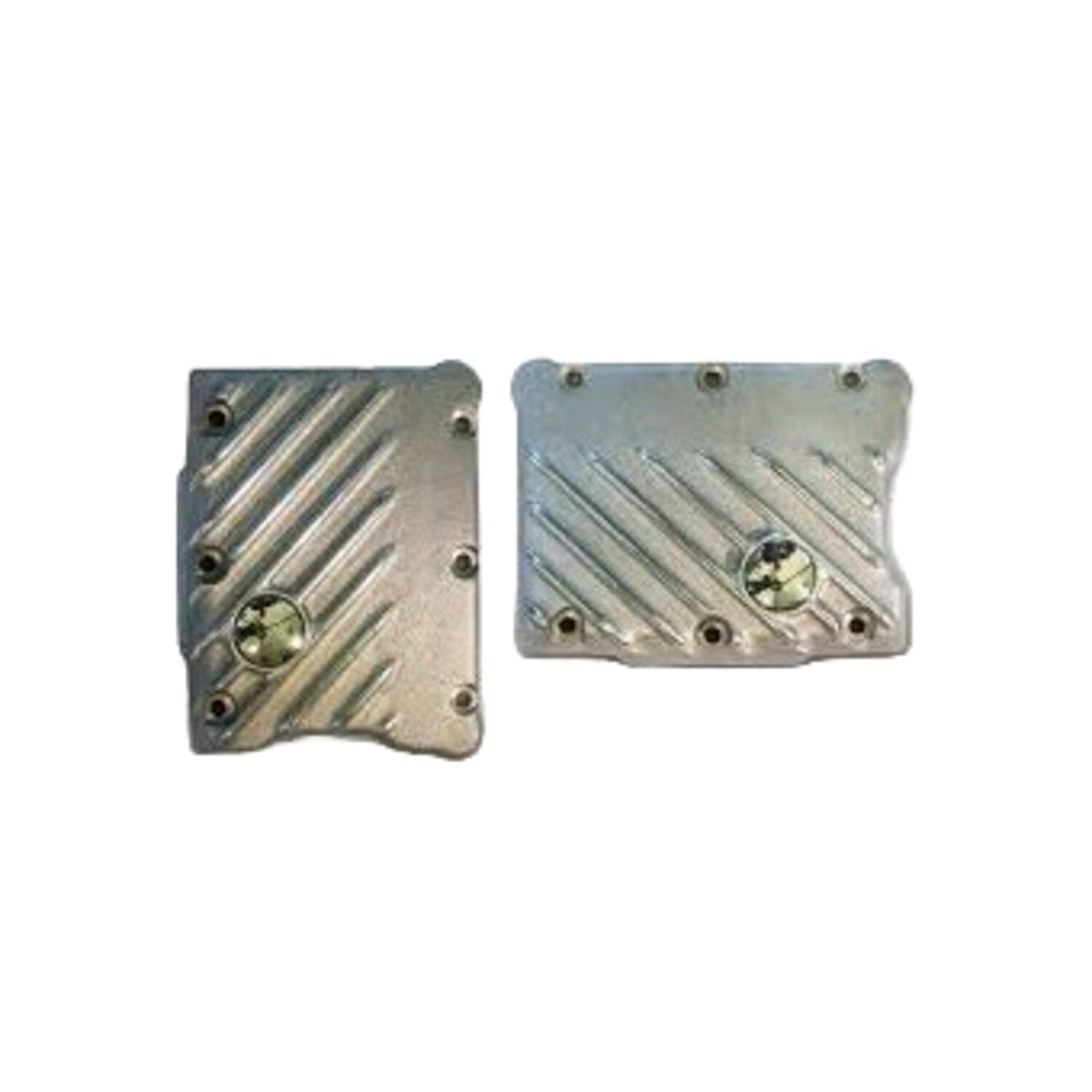 EMD, Twin Cam Snatch rocker cover set. Semi-polished