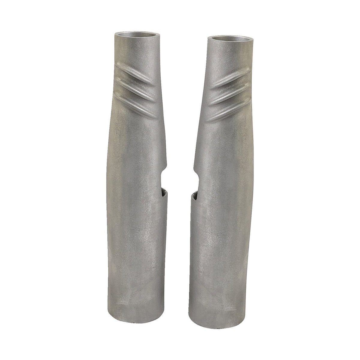 EMD, Bombshell 49 upper fork tube covers. Raw
