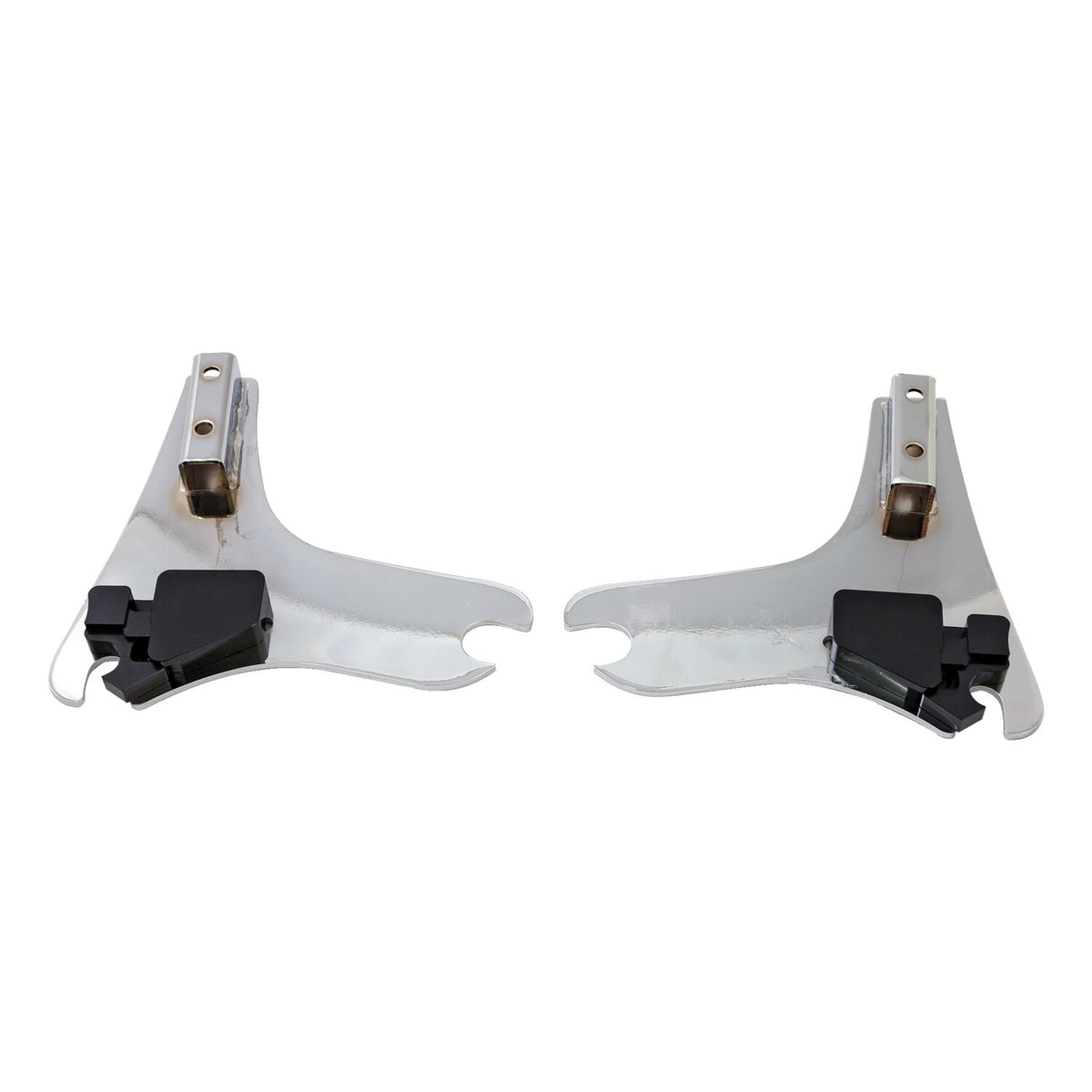 Cycle Visions, detachable sissy bar side plates. Chrome