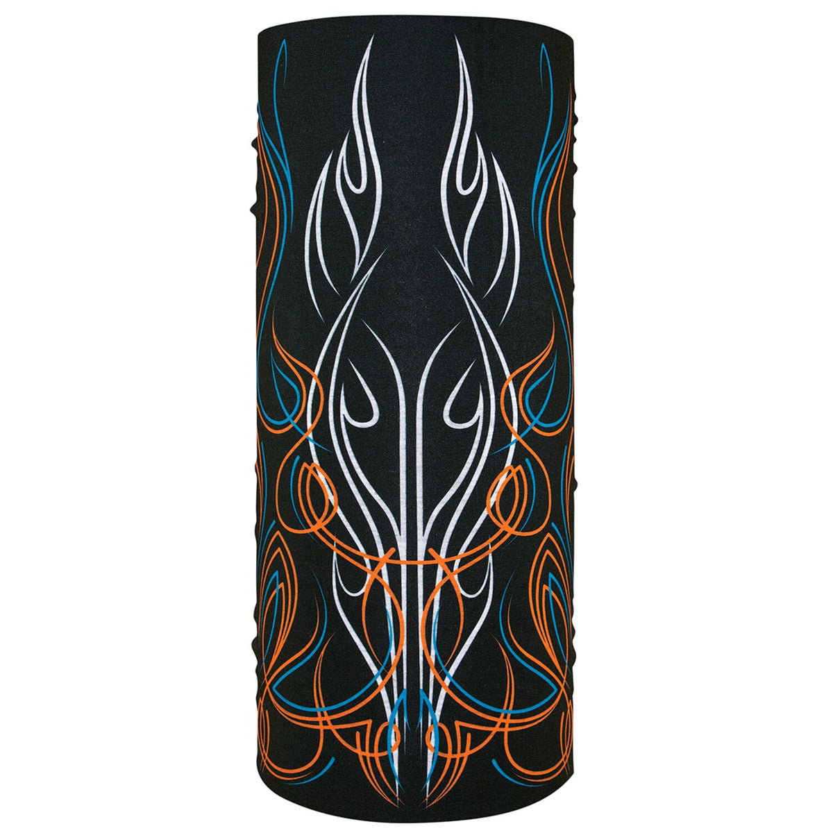 ZANheadgear Motley Tube polyester pinstripe flame