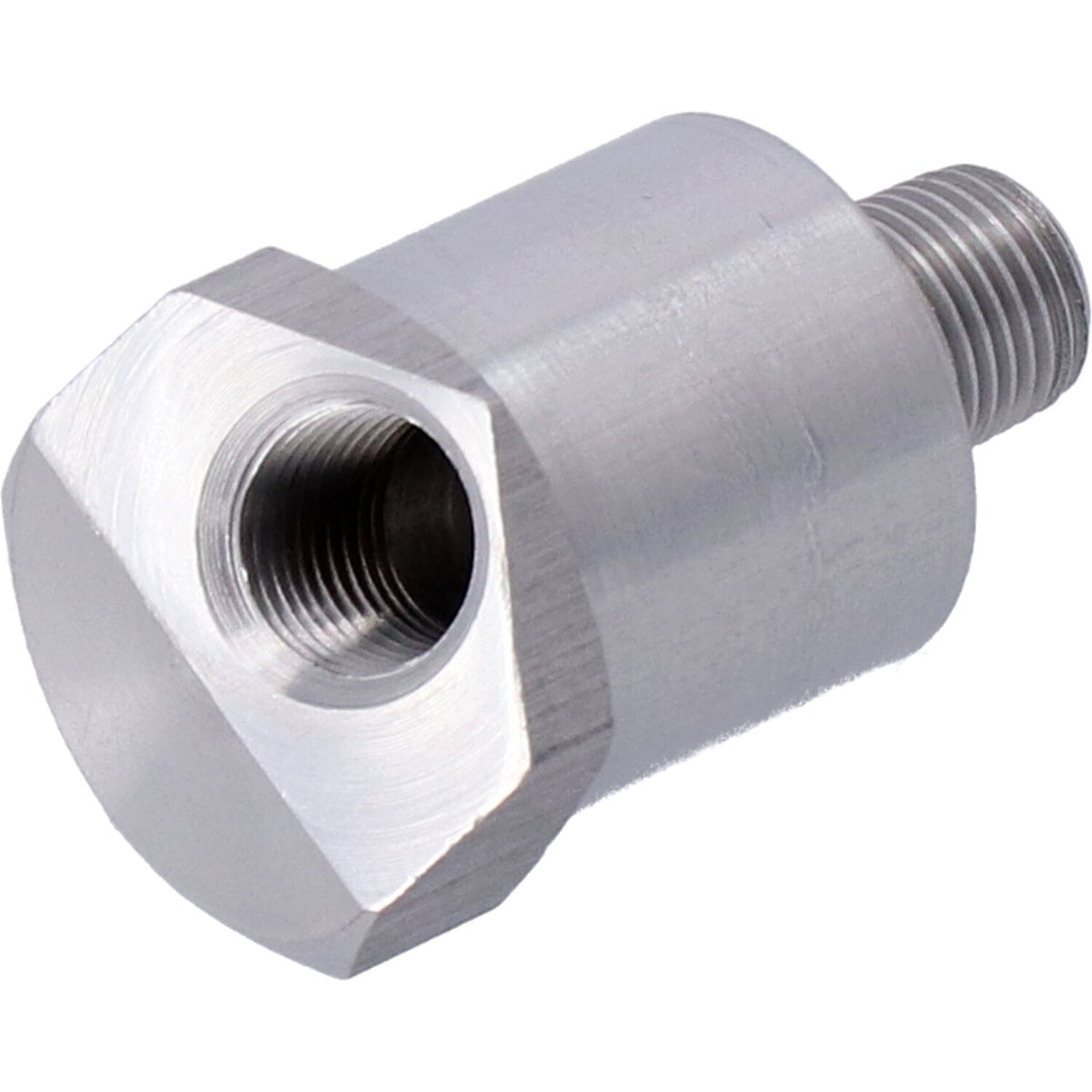 Oil pressure gauge adapter, clear