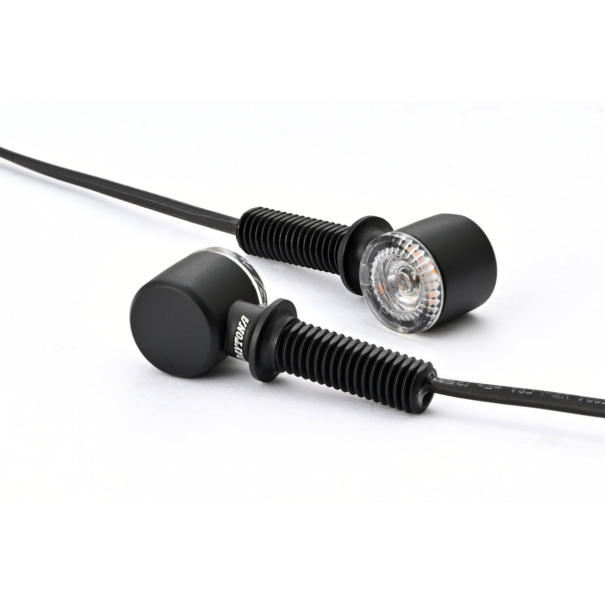 Daytona, D-light Sol2 mini turn signals. Clear lens