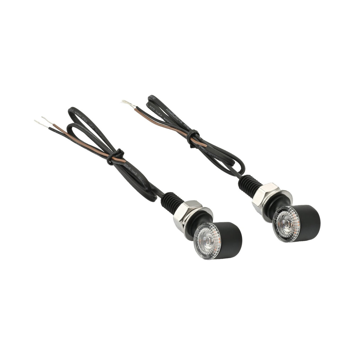 Daytona, D-light Sol2 mini turn signals. Clear lens
