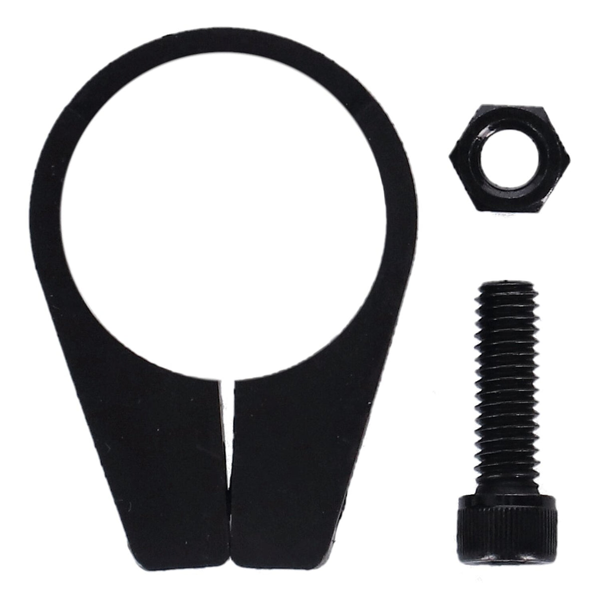 Jagg, universal oil cooler clamp. 1-1/2", black