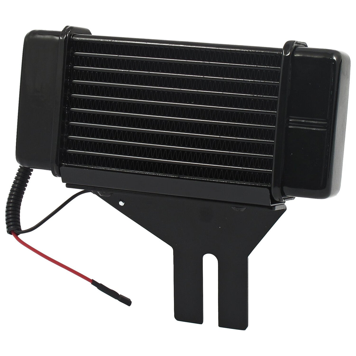 Jagg, oil cooler kit. Low mount - Horizontal - 10 row - Fan