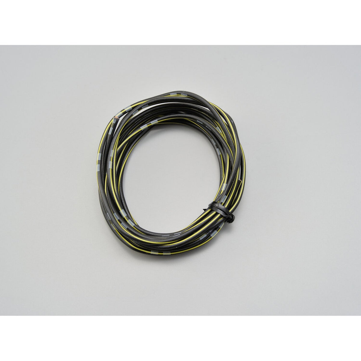 Electrical wire. 2 meter 0.75sq. Black/yellow