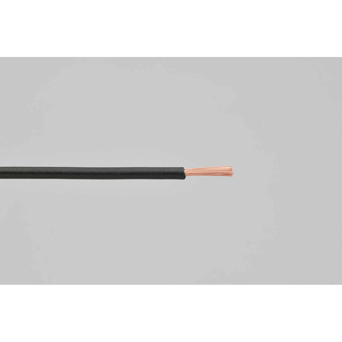 Electrical wire. 1 meter 1.25 sq. mm. Black