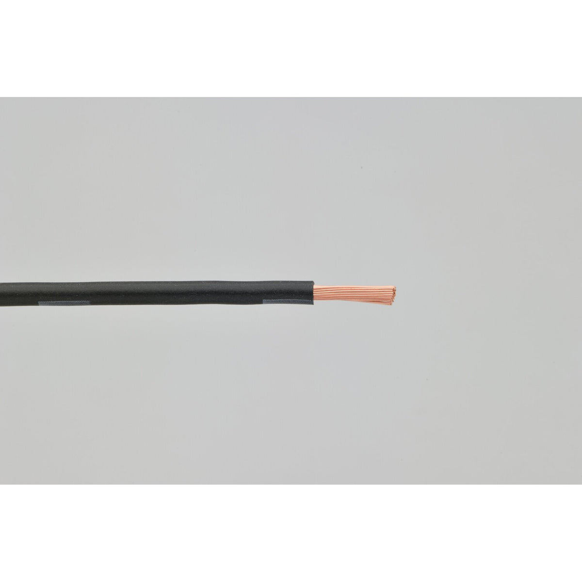 Electrical wire. 1 meter 2.00 sq. mm. Black