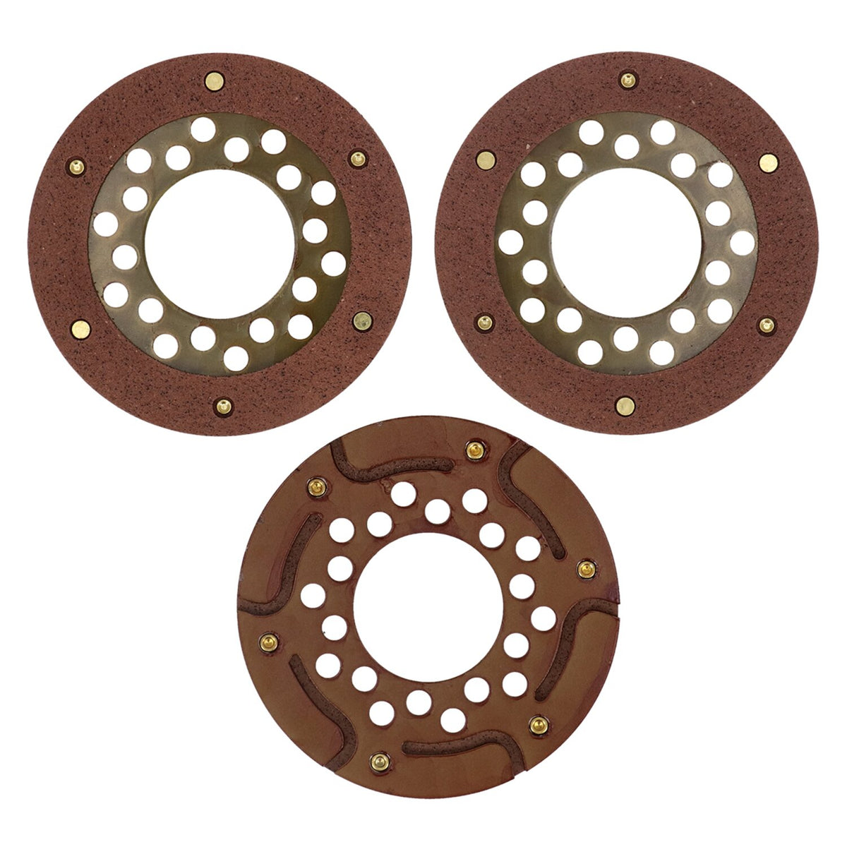Friction disc set, clutch