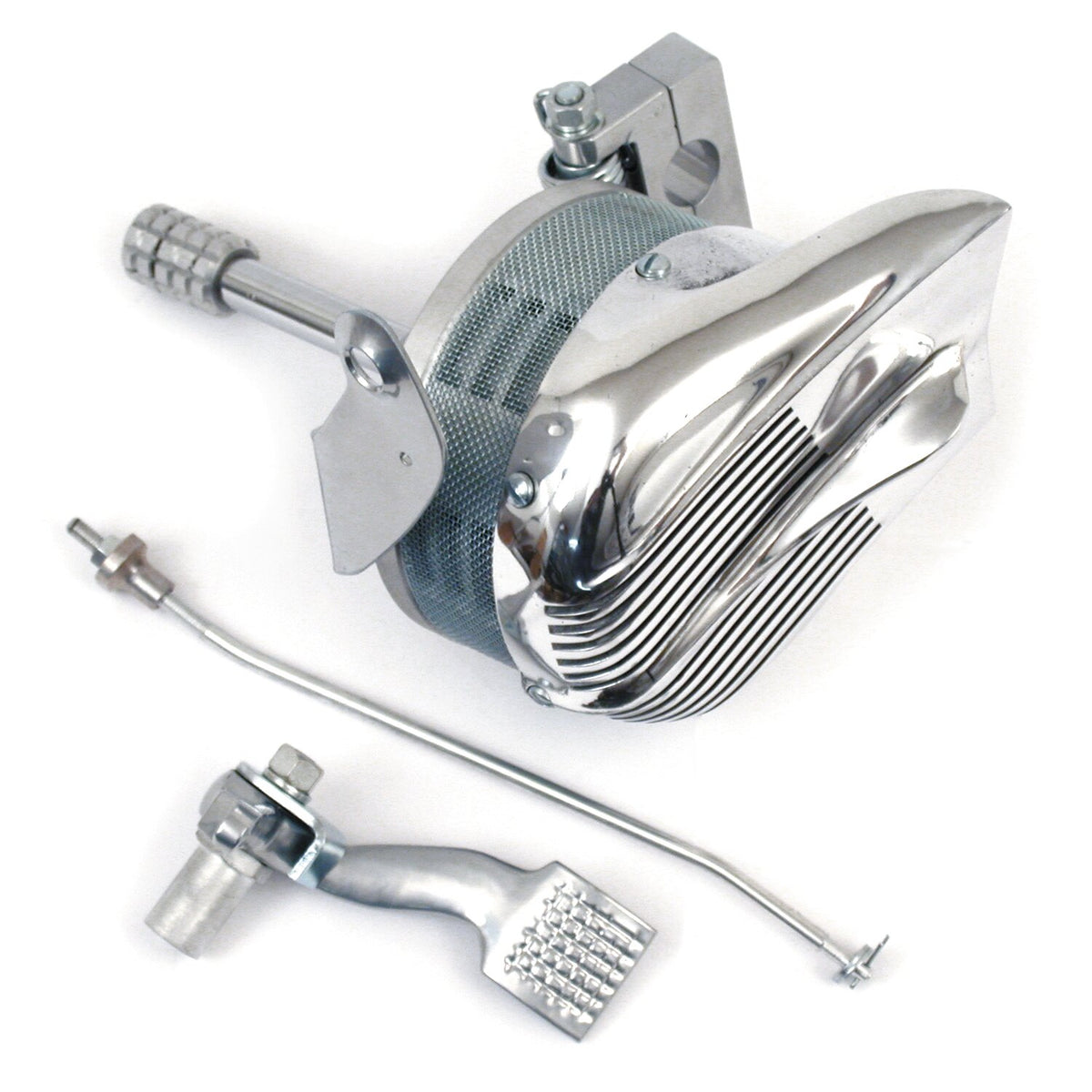 Mechanical siren kit, rear wheel