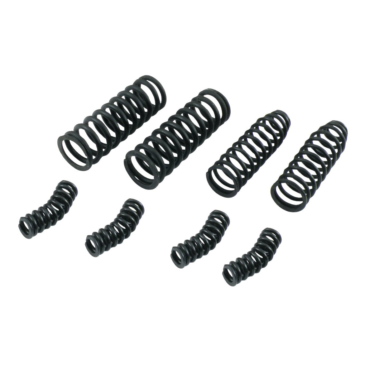Replacement 8-spring set for early Springer forks. Black