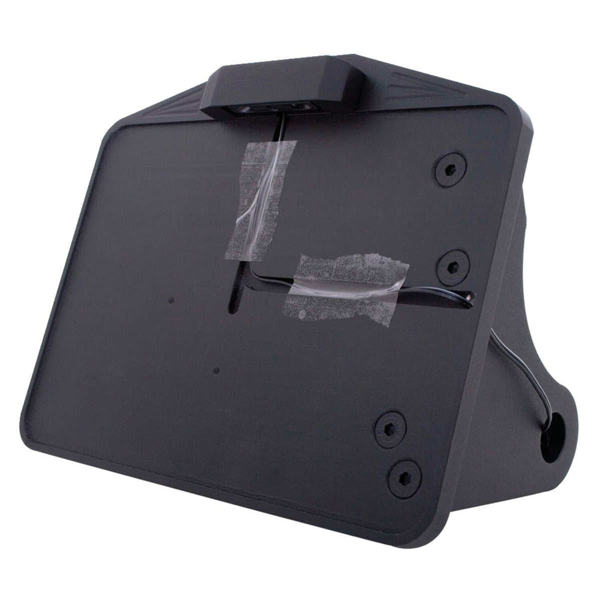 CPV, side mount license plate bracket kit. Black EU