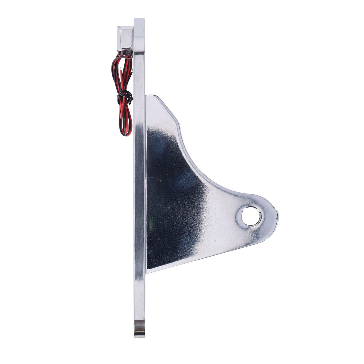 CPV, Dyna shock mount license plate bracket kit DE. Polished