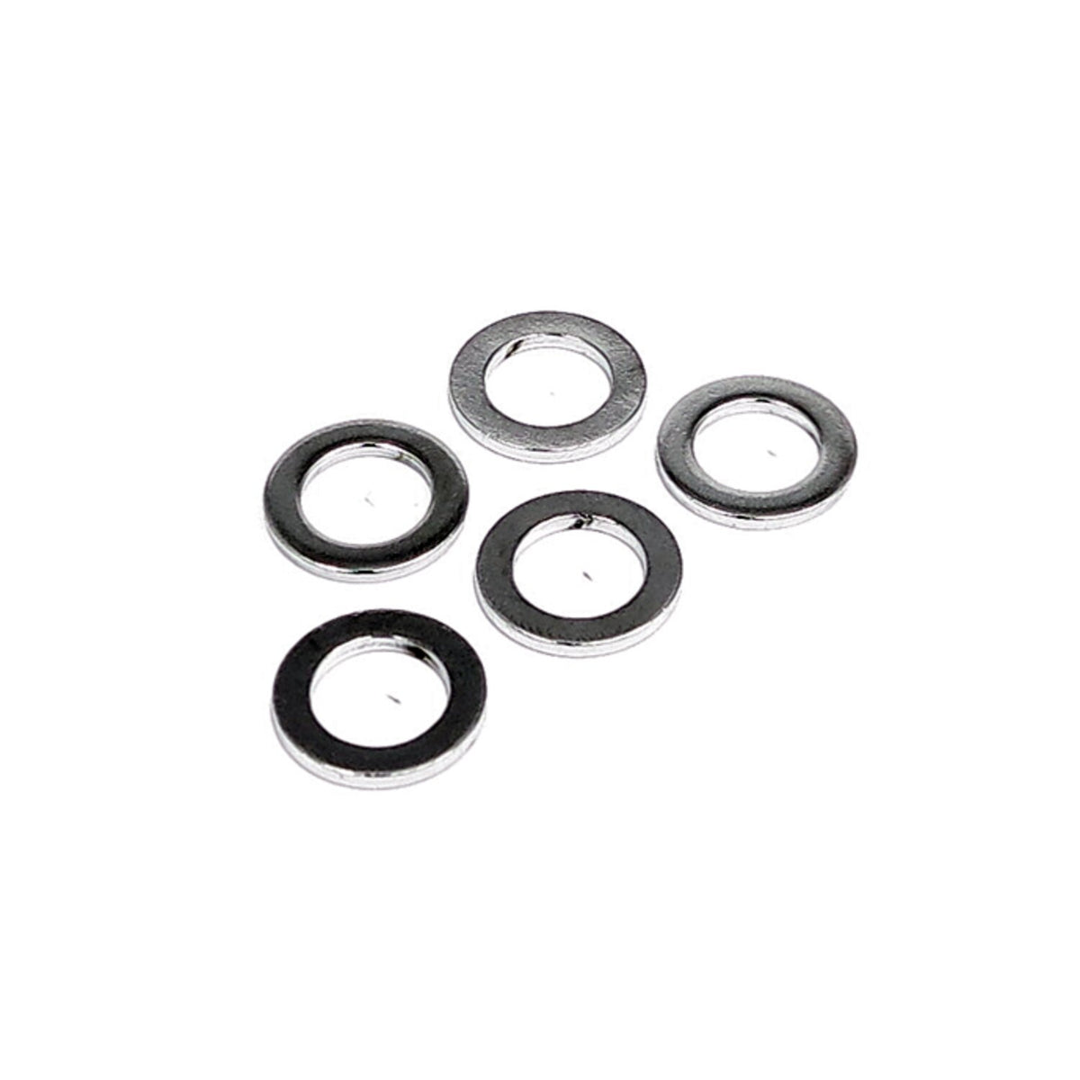 An-small od flatwasher, 1/2 chrome - 25 pack