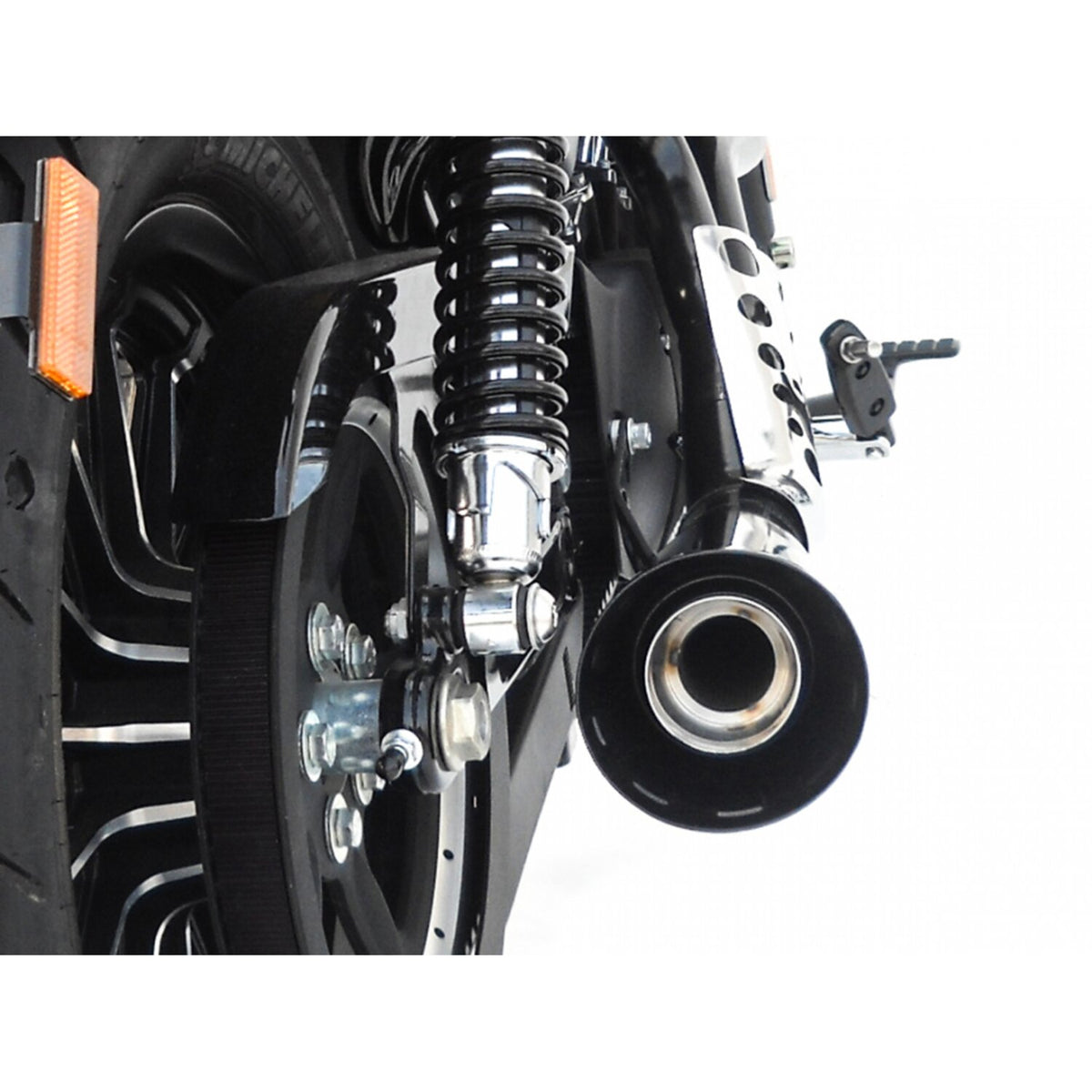 Zard, Sport 2-1 exhaust XL Sportster. Polished