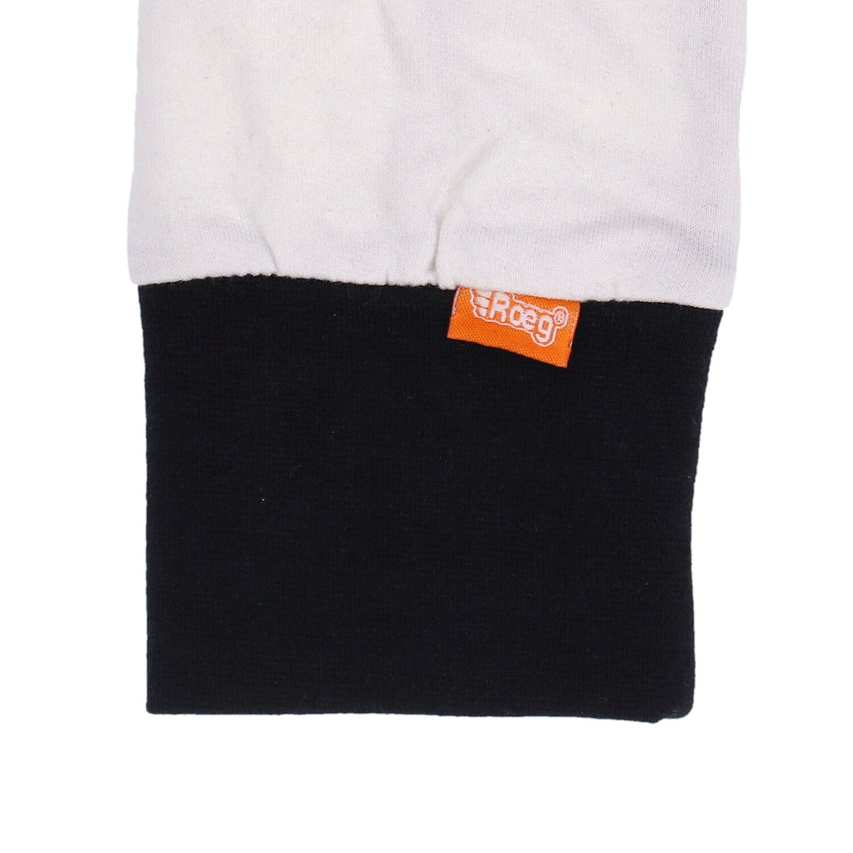 Roeg Shawn stripe sweatshirt off-white/black