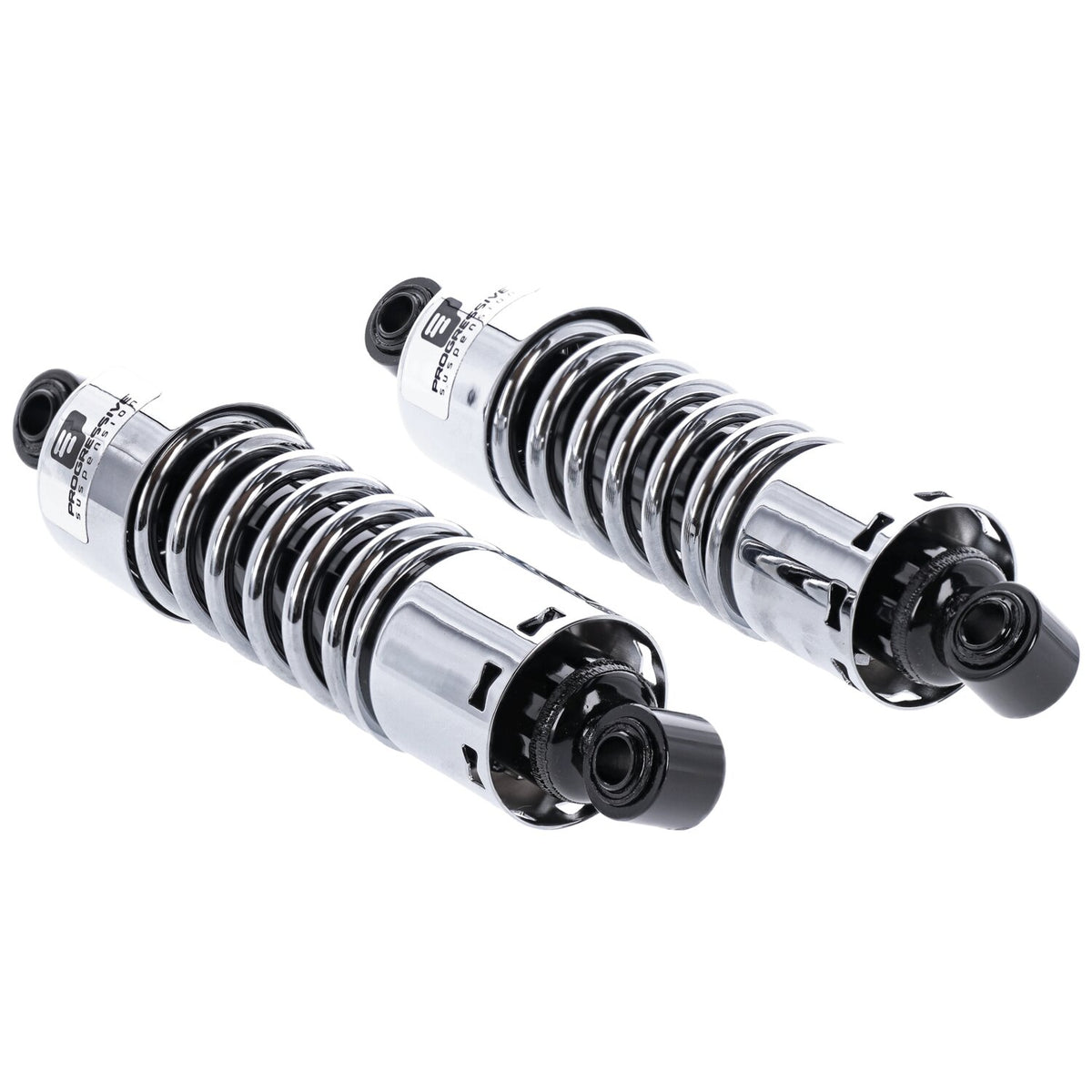 PS, 412 series shock set. 12.5". STD Duty. Chrome