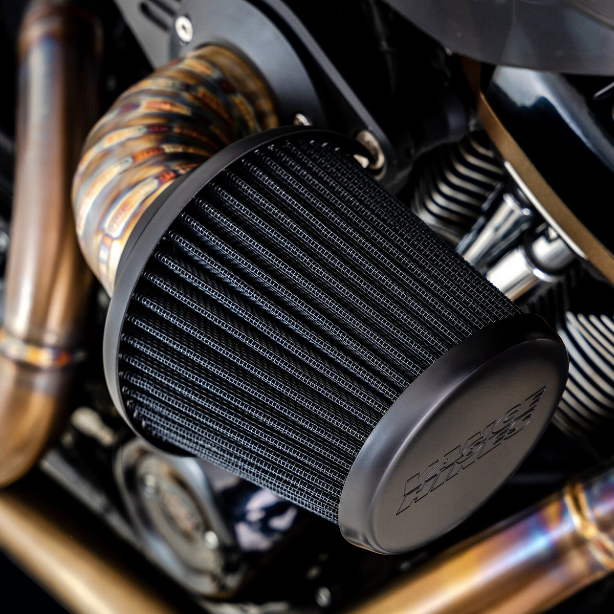 Vance & Hines, VO2 Falcon air intake. stainless