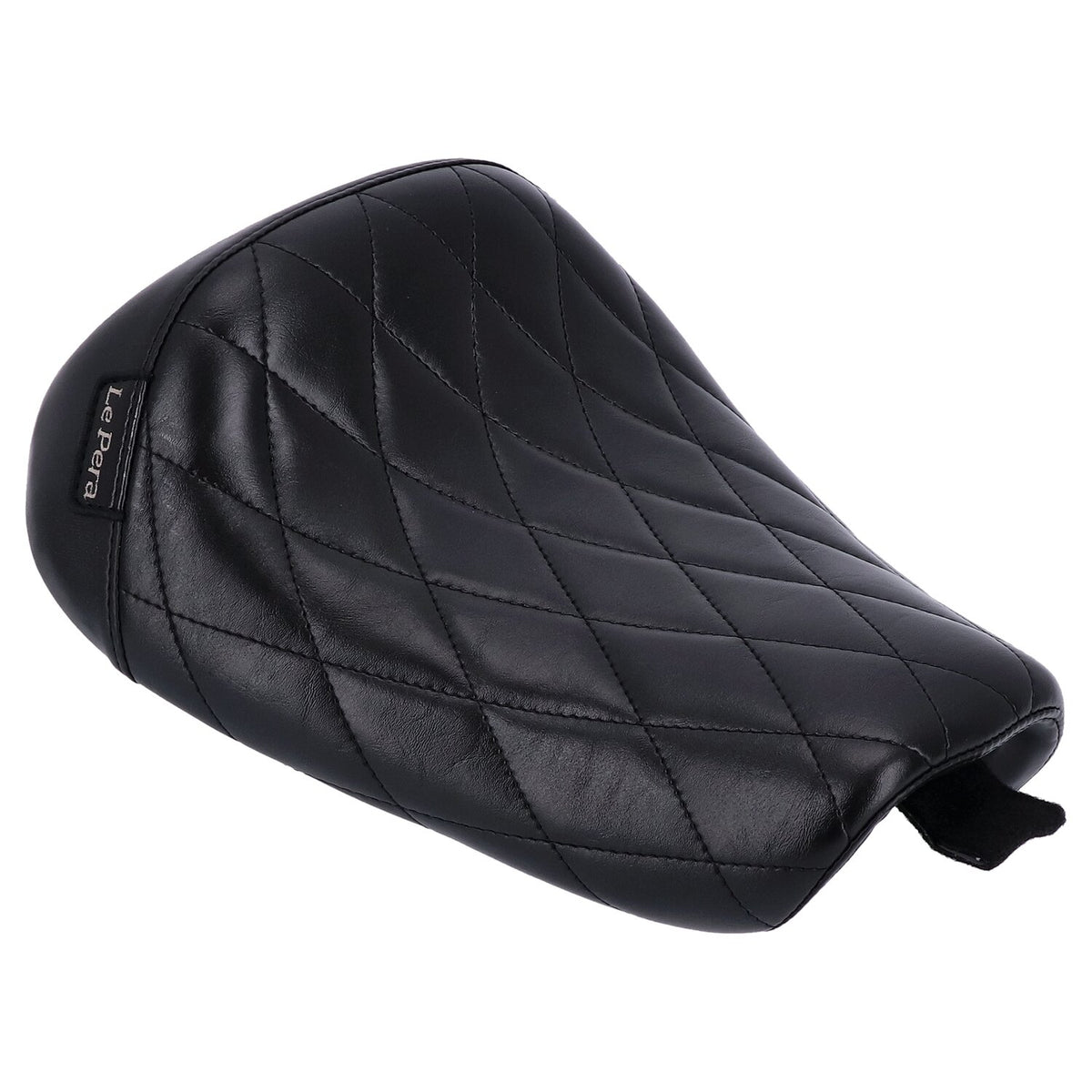 Le Pera, Bare Bones solo seat. Diamond stitch
