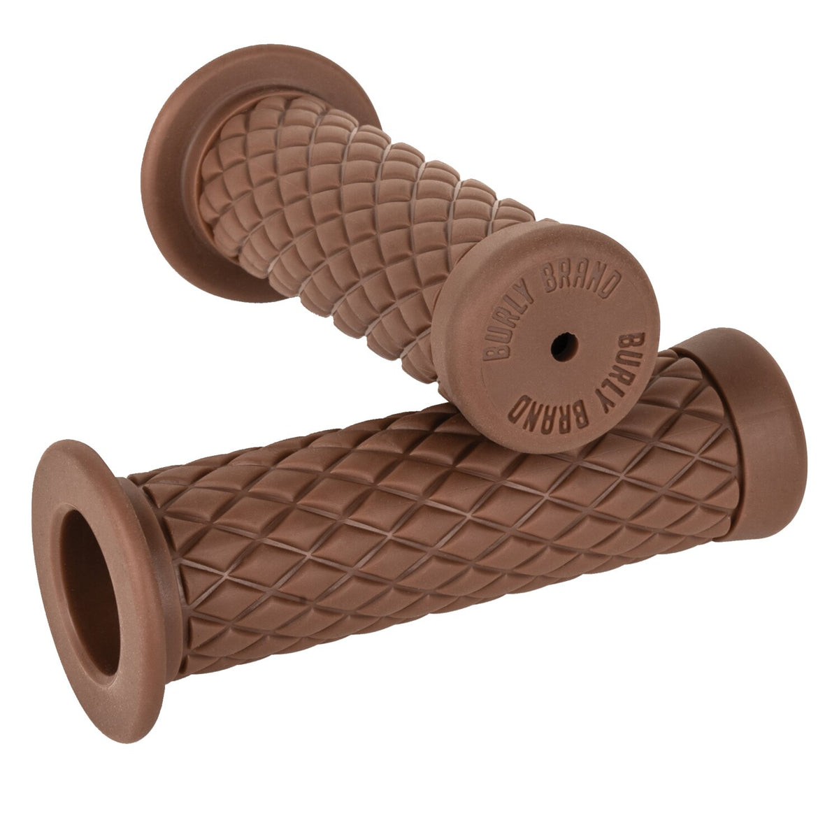 Burly, Diamondback handlebar grip set 7/8" (22mm). Brown