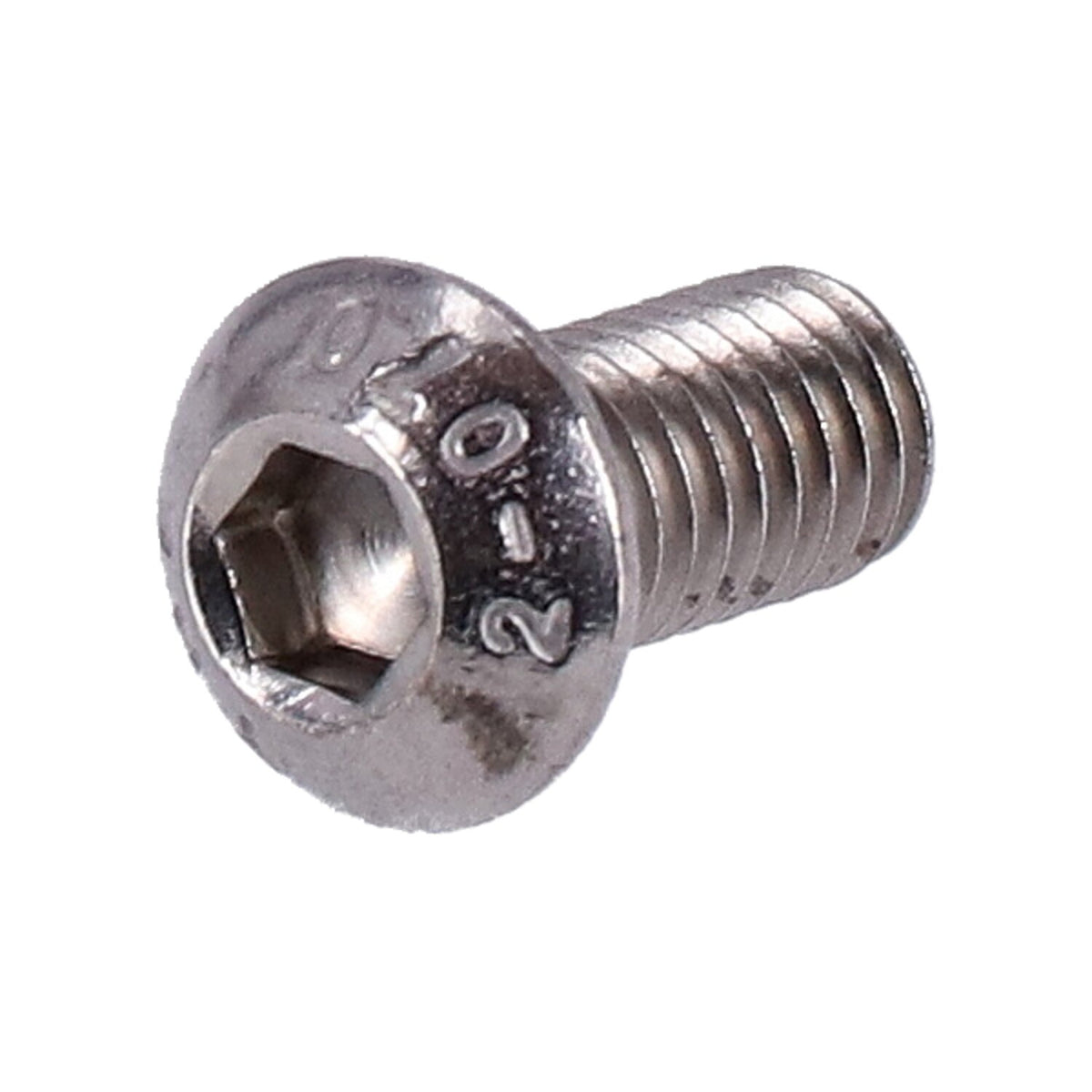 M4 x 8mm buttonhead bolt, stainless