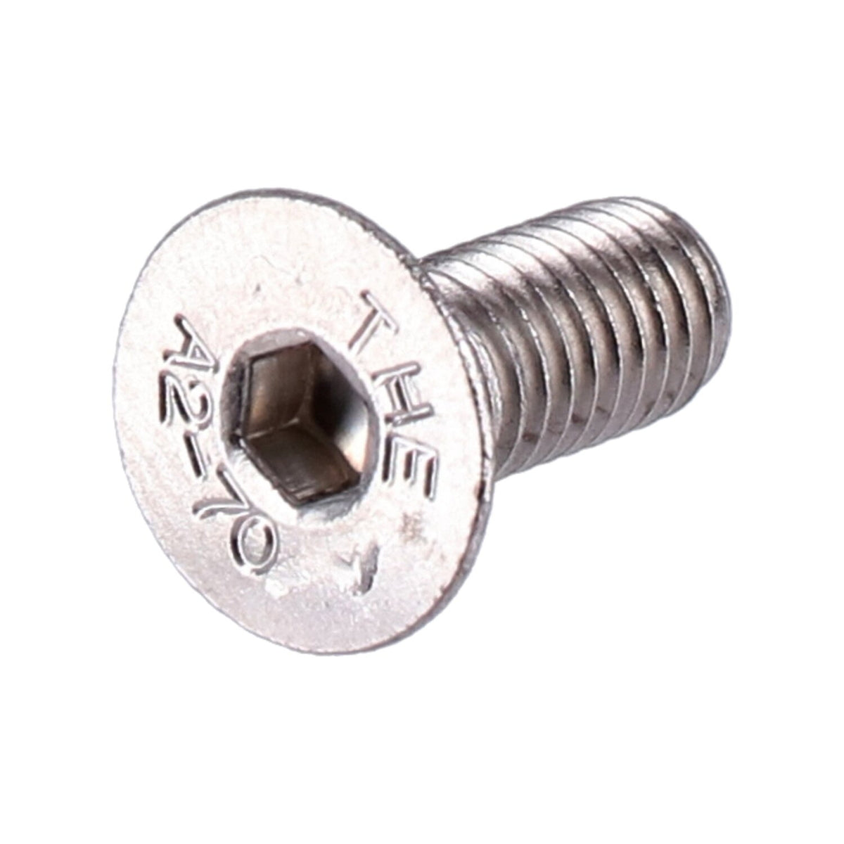 M5 x 12mm flathead allen bolt, stainless