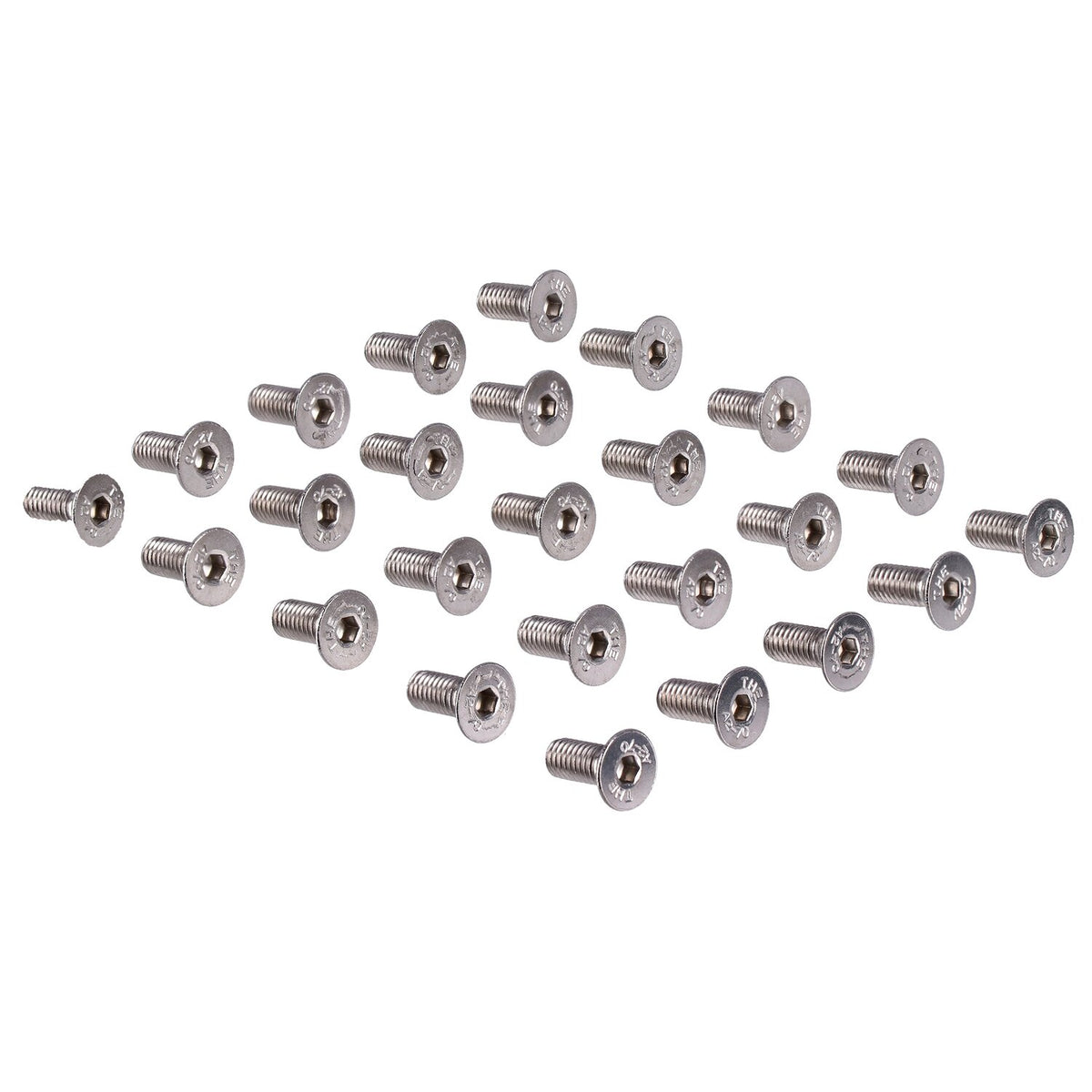 M5 x 12mm flathead allen bolt, stainless