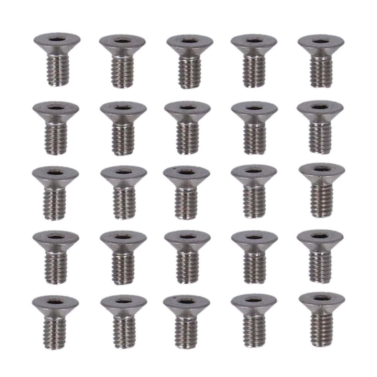 M4 x 8mm flathead allen bolt, stainless