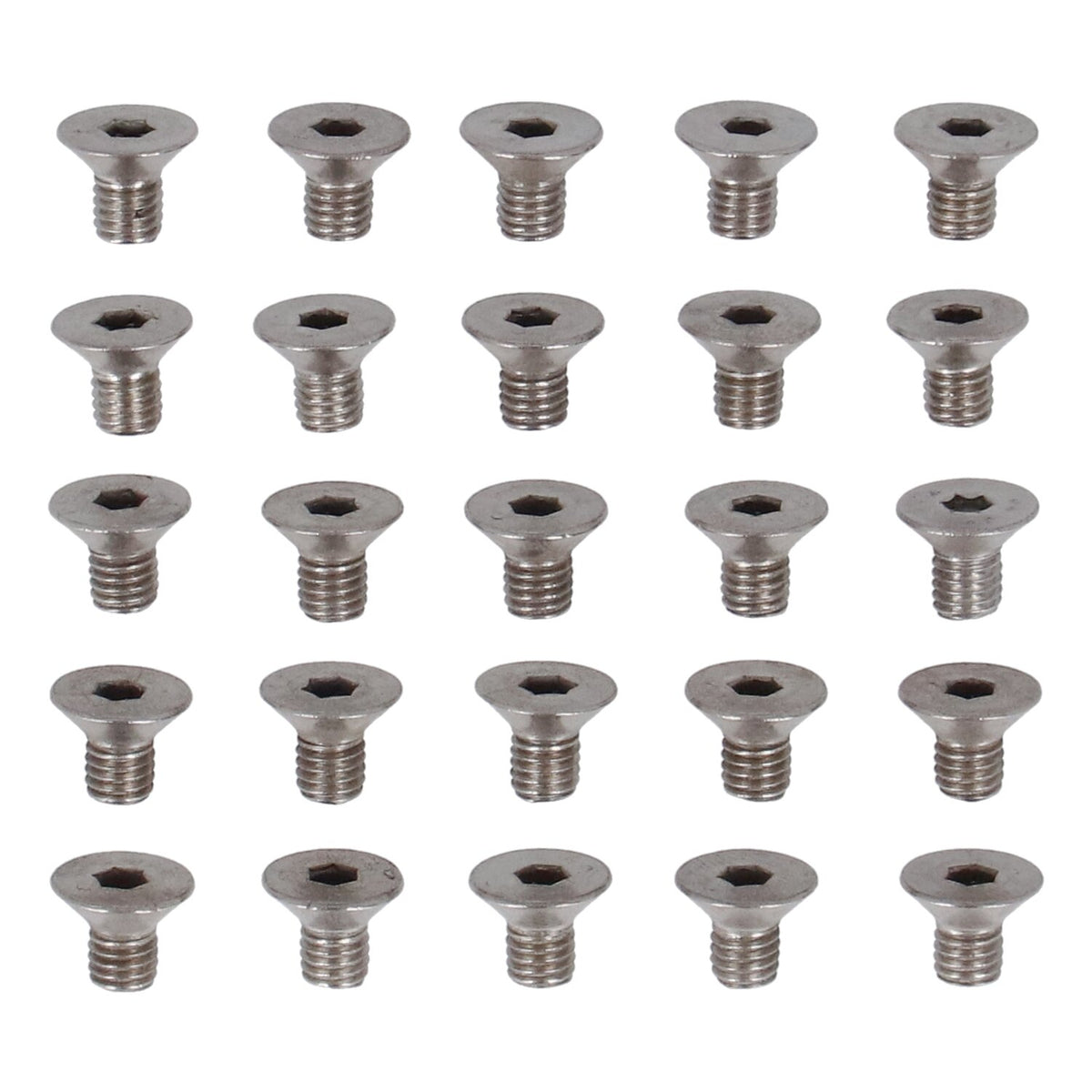 M6 x 10mm flathead allen bolt, stainless