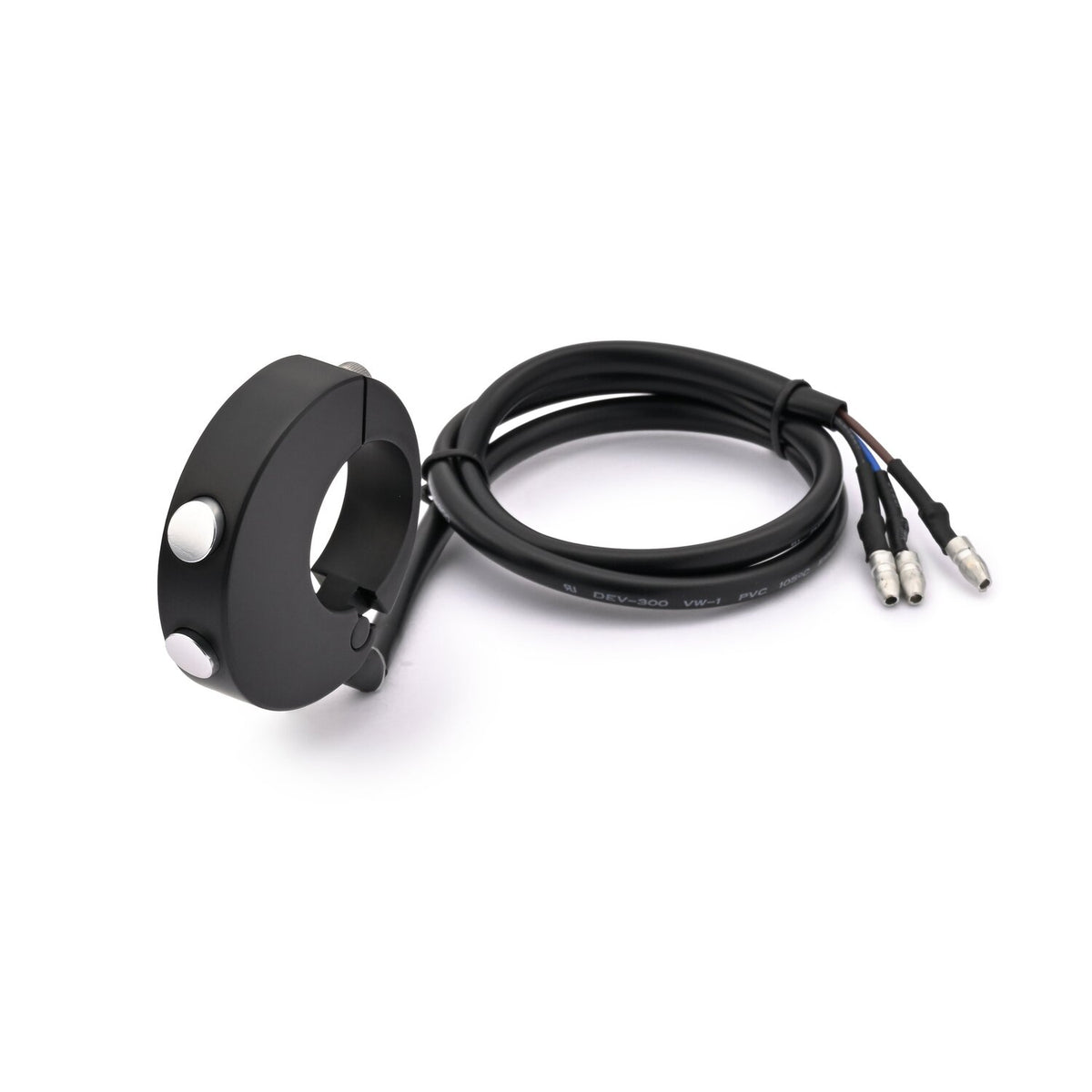 Daytona, dual button speedo handlebar switch. Black