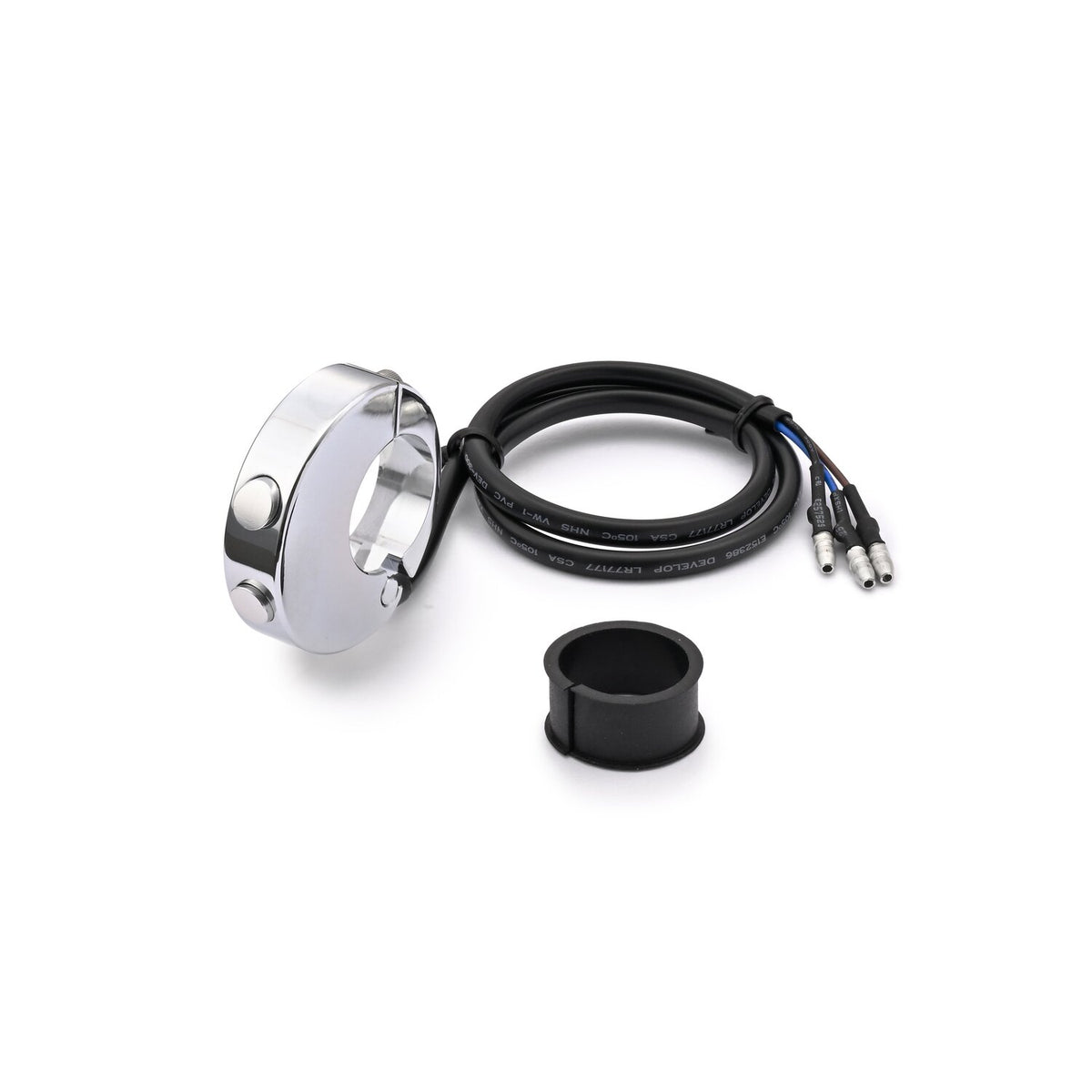 Daytona, dual button speedo handlebar switch. Chrome