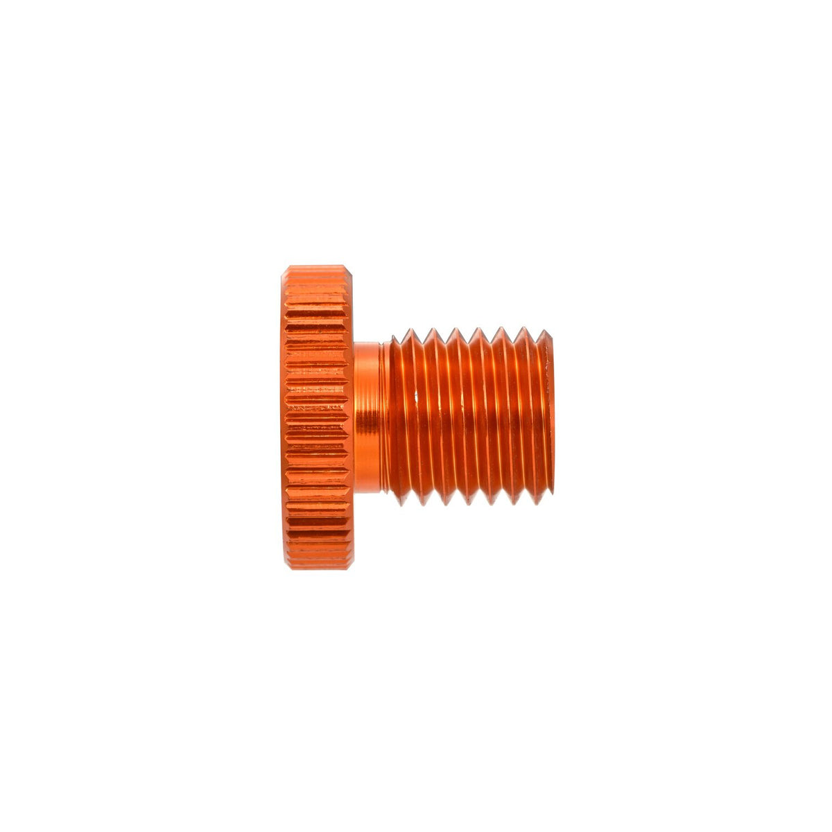 Daytona, mirror hole plug. Orange. RHT