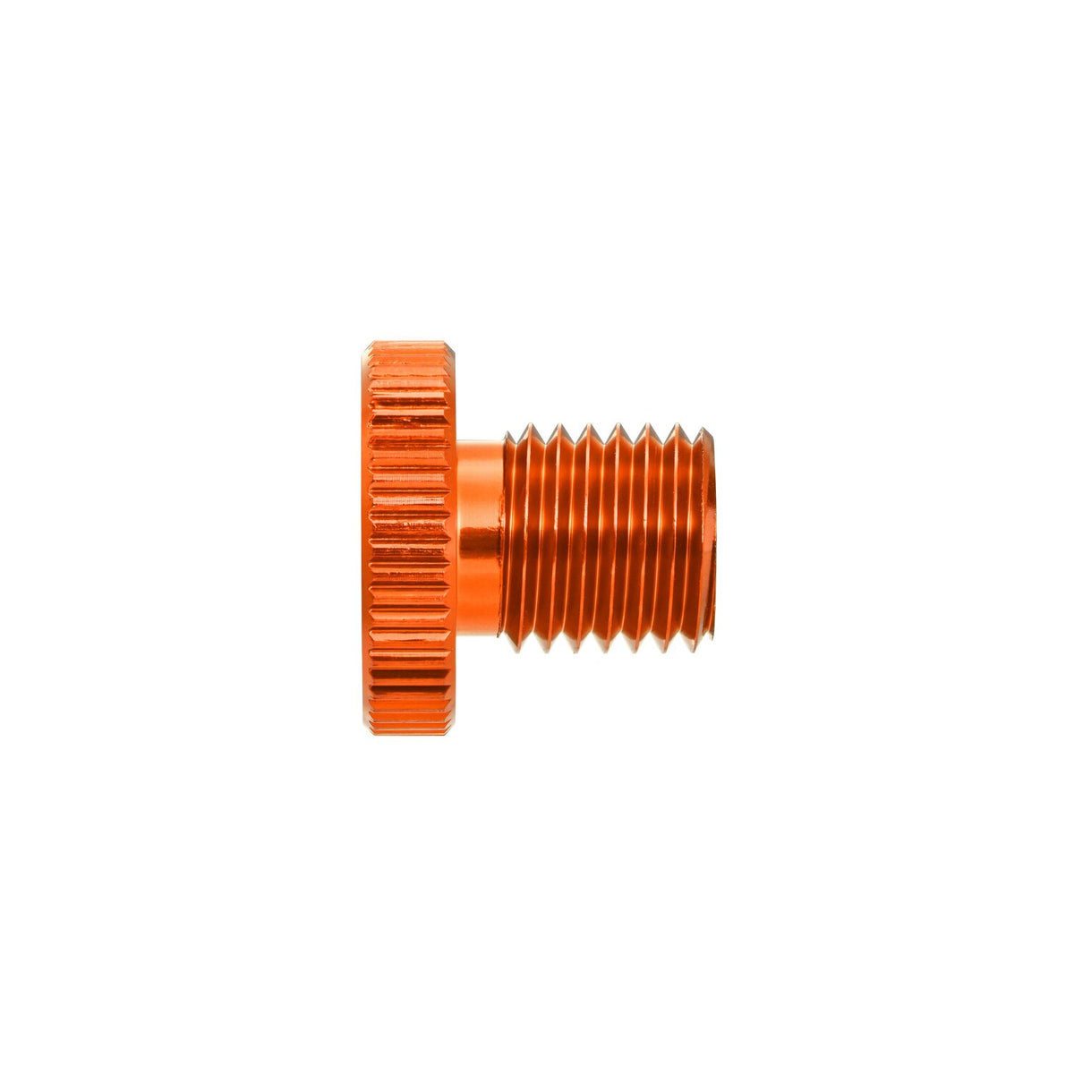 Daytona, mirror hole plug. Orange. LHT