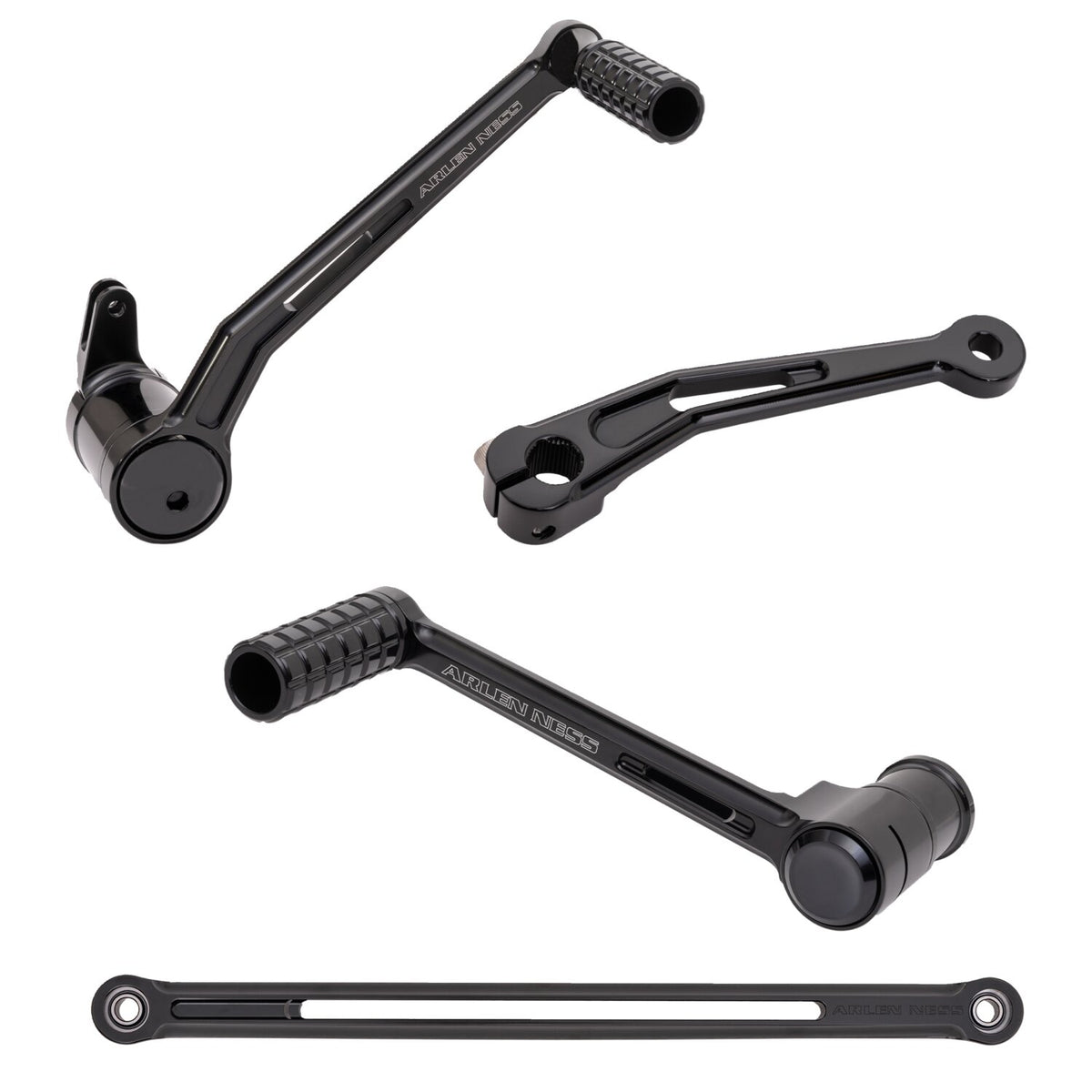 Arlen Ness, Speedliner solo shift foot control kit. Black
