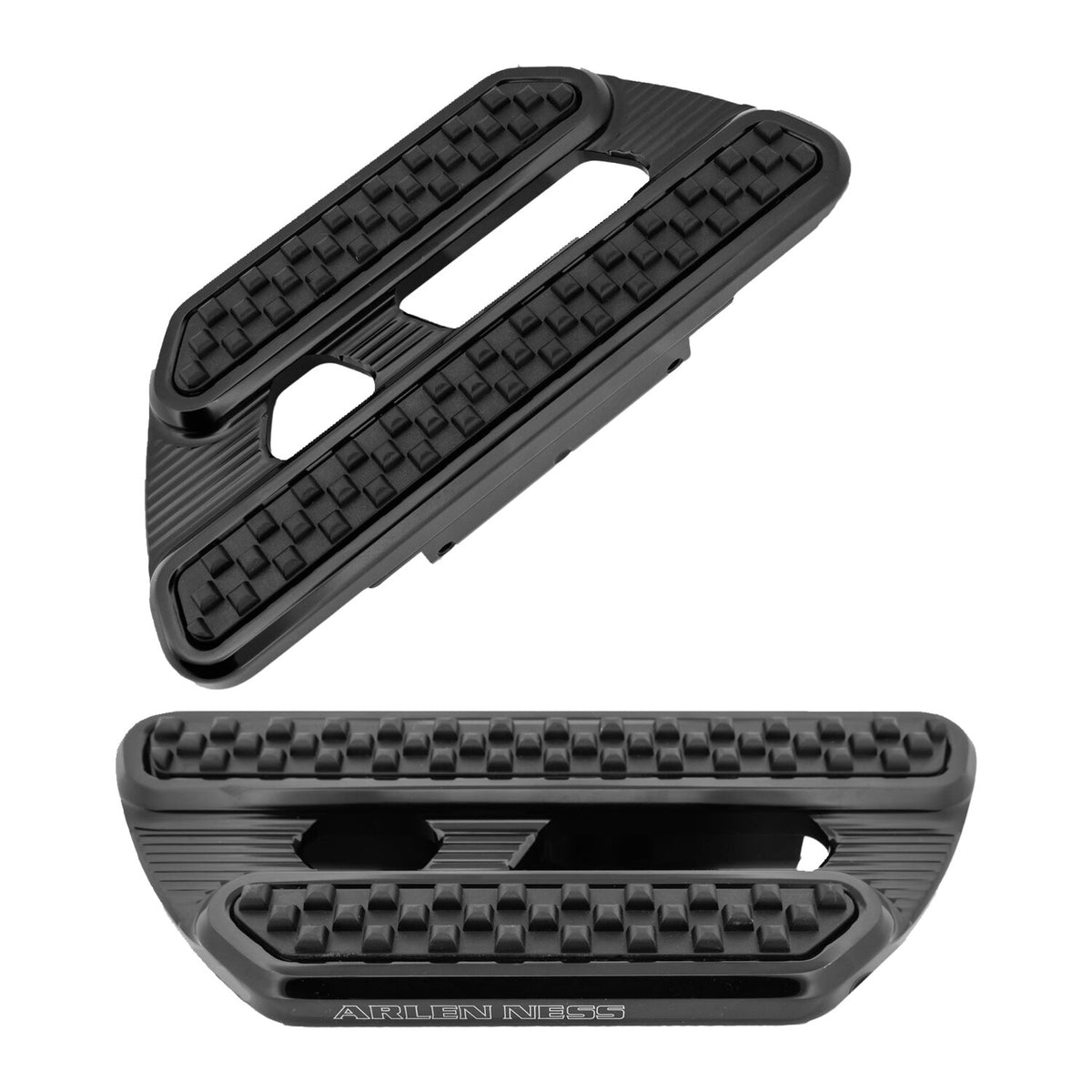 Arlen Ness, Method passenger floorboards. All black