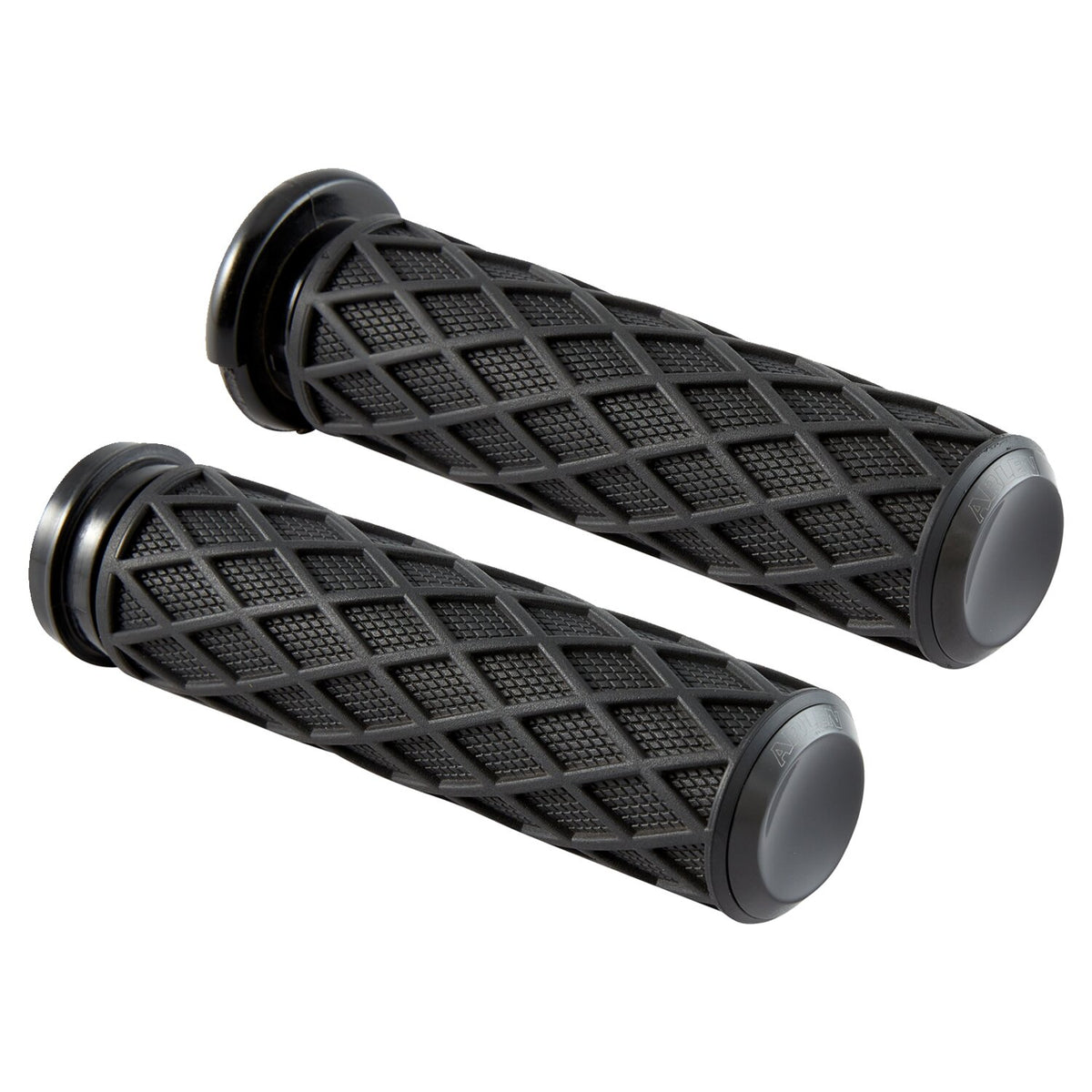 Arlen Ness, Diamond handlebar grip set. Black