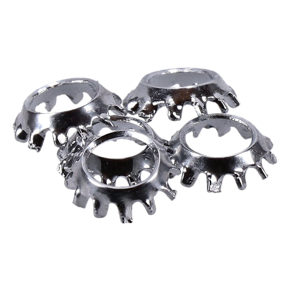 Chrome ext. countersunk lockwasher, 5/16