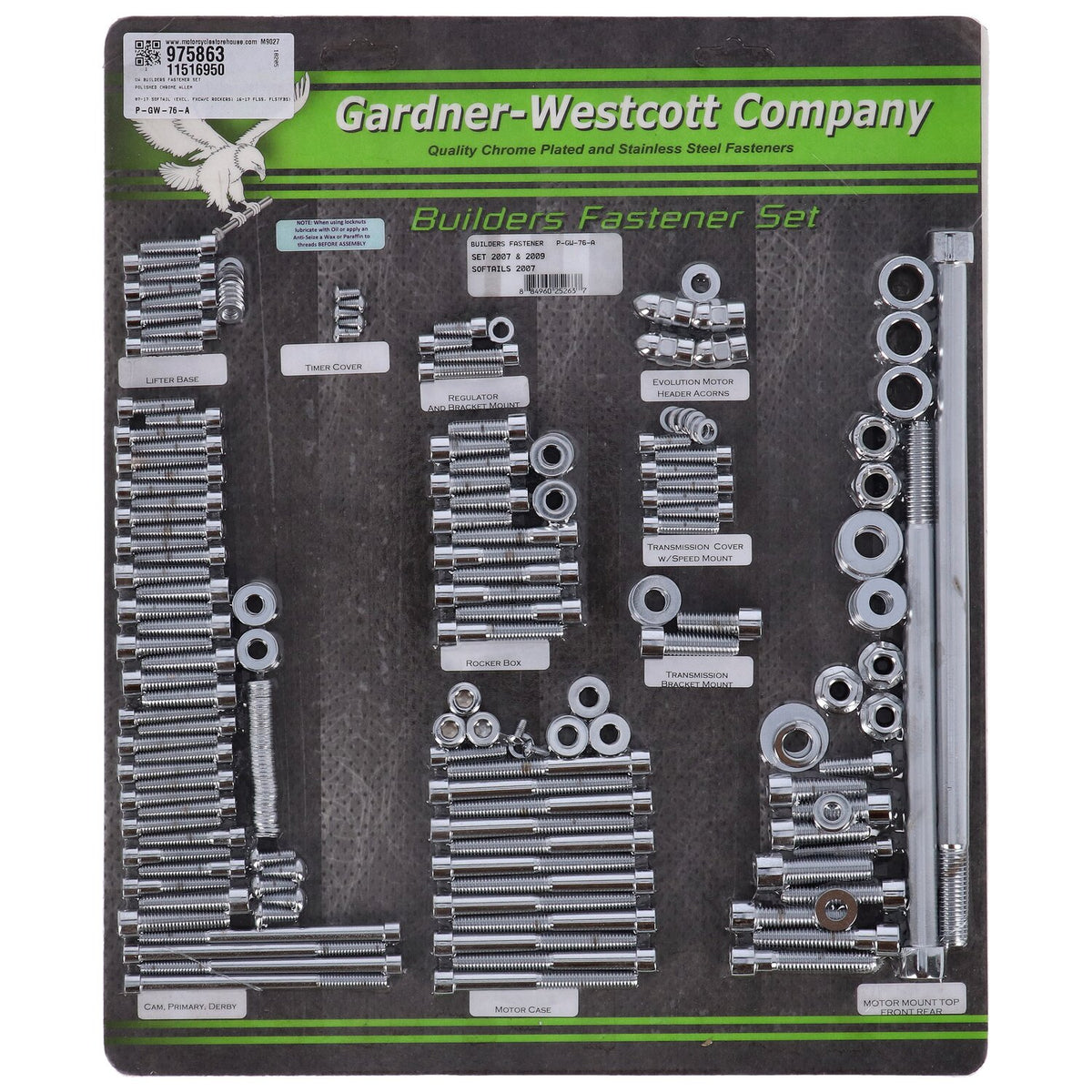 Builders fastener set