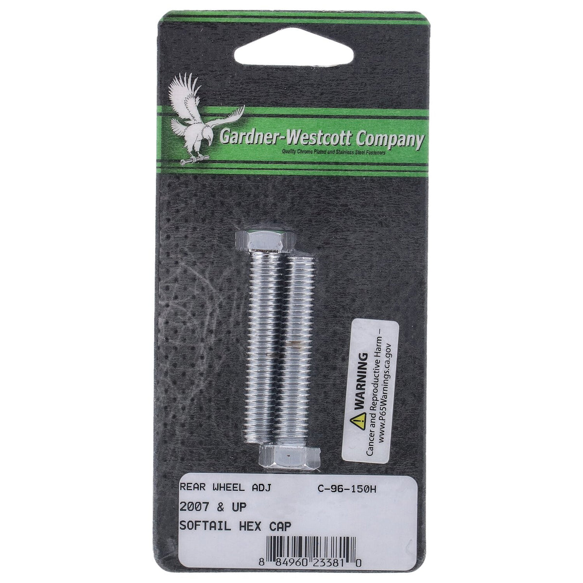 Axle adjuster kit, rear wheel