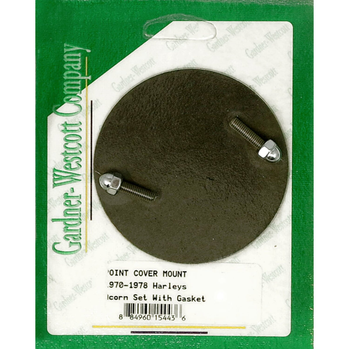 GW, point cover mount kit. Chrome, acorn