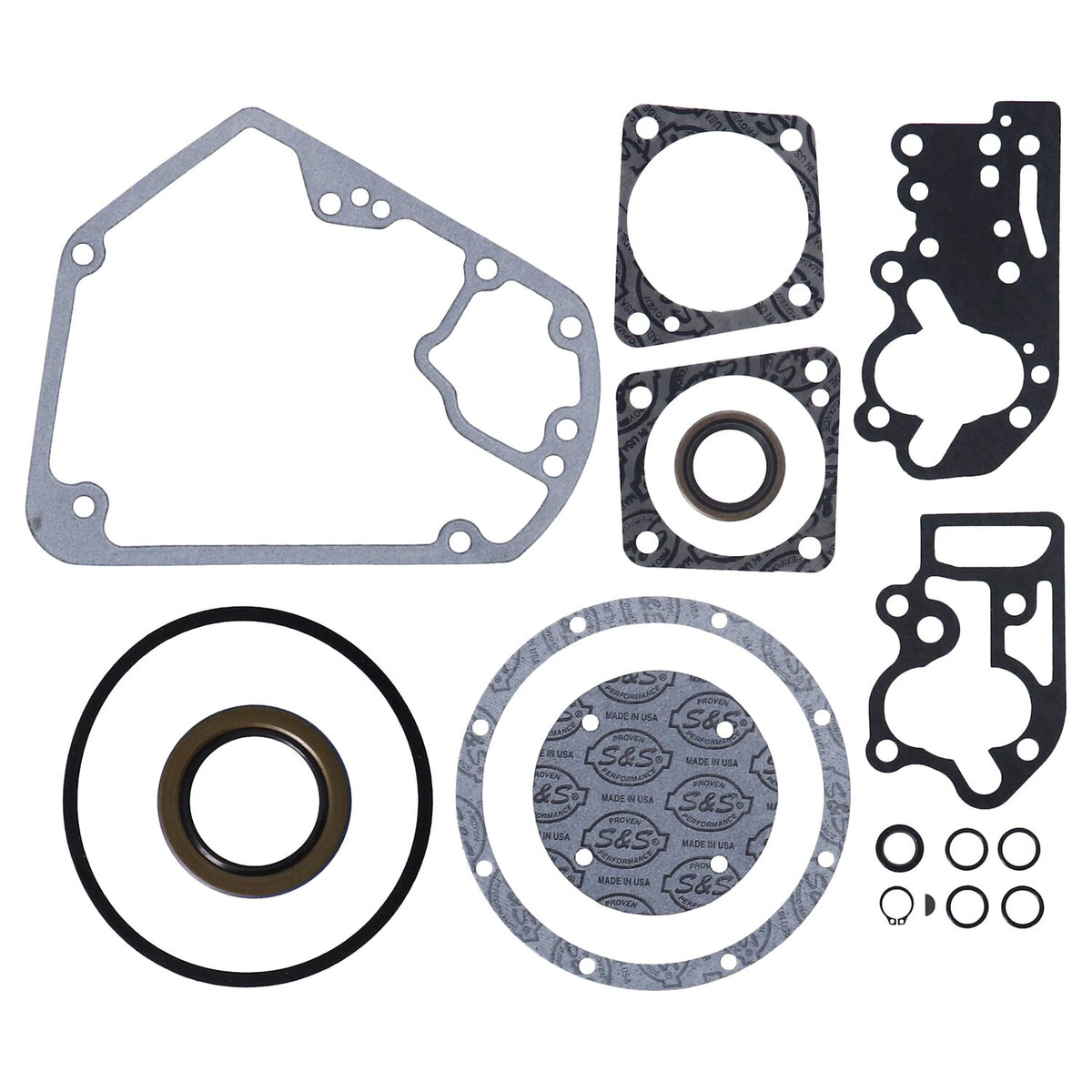 S&S, lower end gasket & seal kit. SH & V-series engines