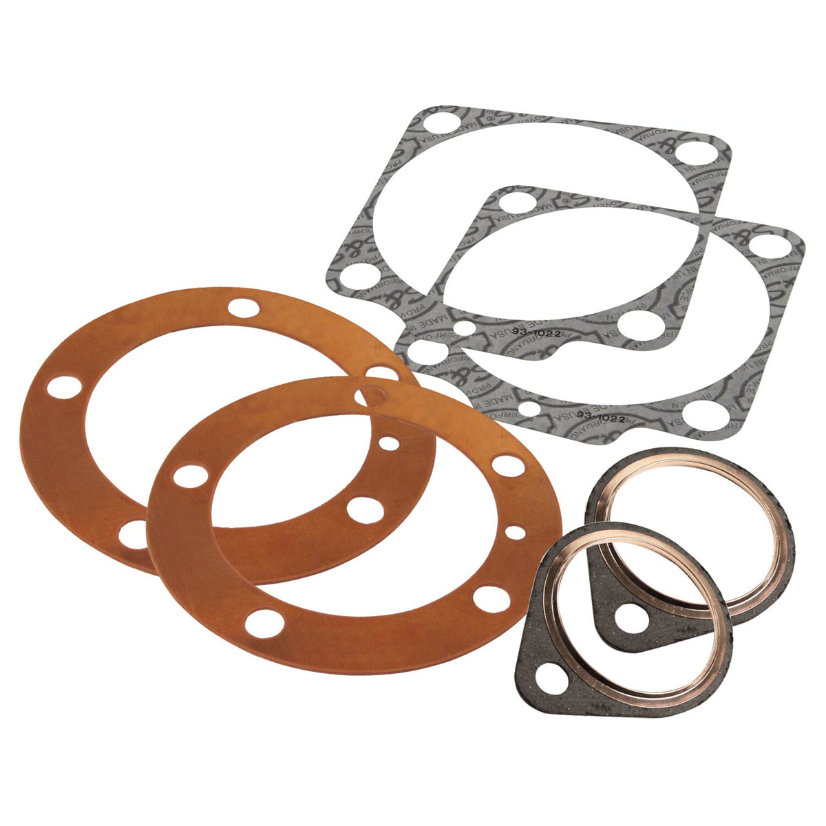 S&S, cylinder head/base & exhaust gasket kit. 3-5/8"
