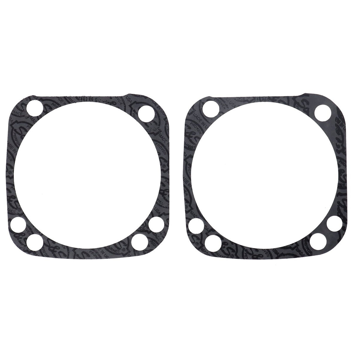 S&S, cylinder base gaskets. 4-3/8" bore