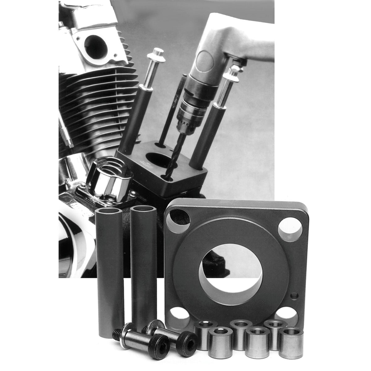 JIMS, cylinder drill jig assembly