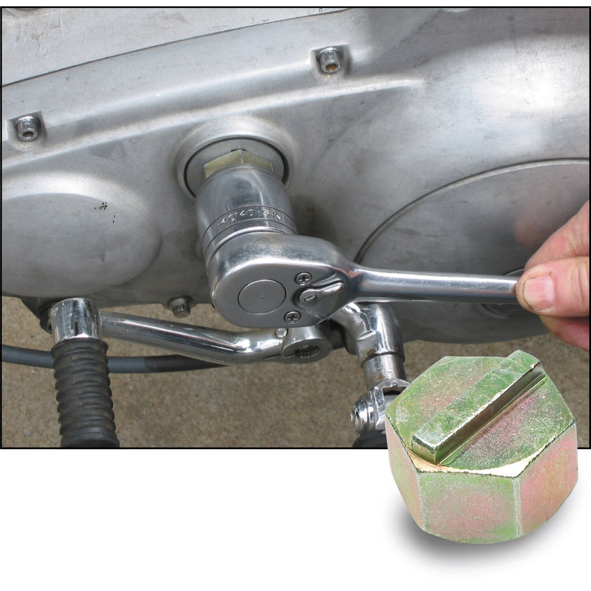 Colony, XL primary filler & inpection plug tool