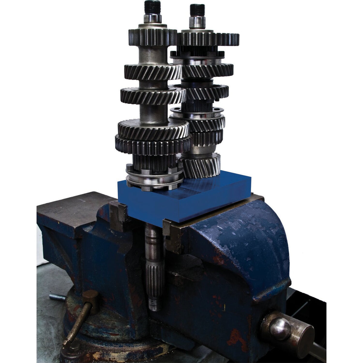 JIMS, 6-speed transmission shaft vise stand