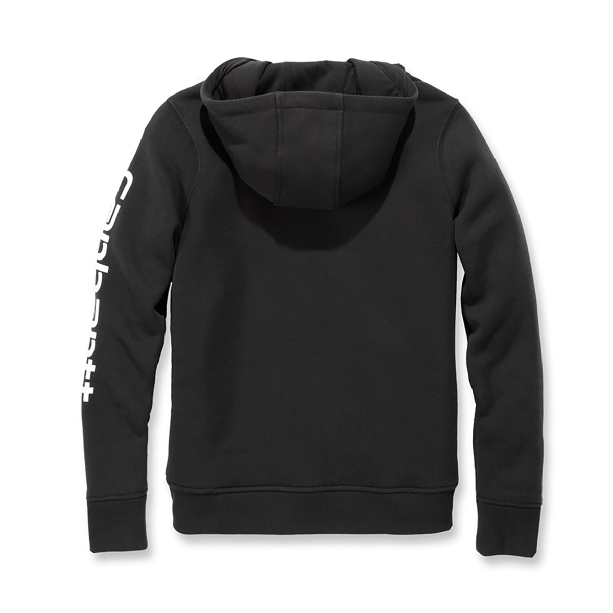 Carhartt Logo Sleeve female hoodie black